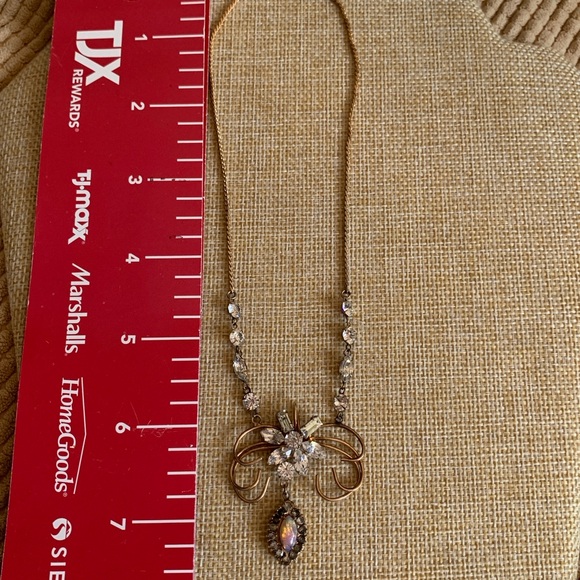 Bridgerton style, antique Edwardian style choker necklace. 10K GF - Picture 9 of 13